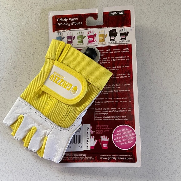 Grizzly Paw Women Weight Training Gloves NWT - Picture 3 of 5